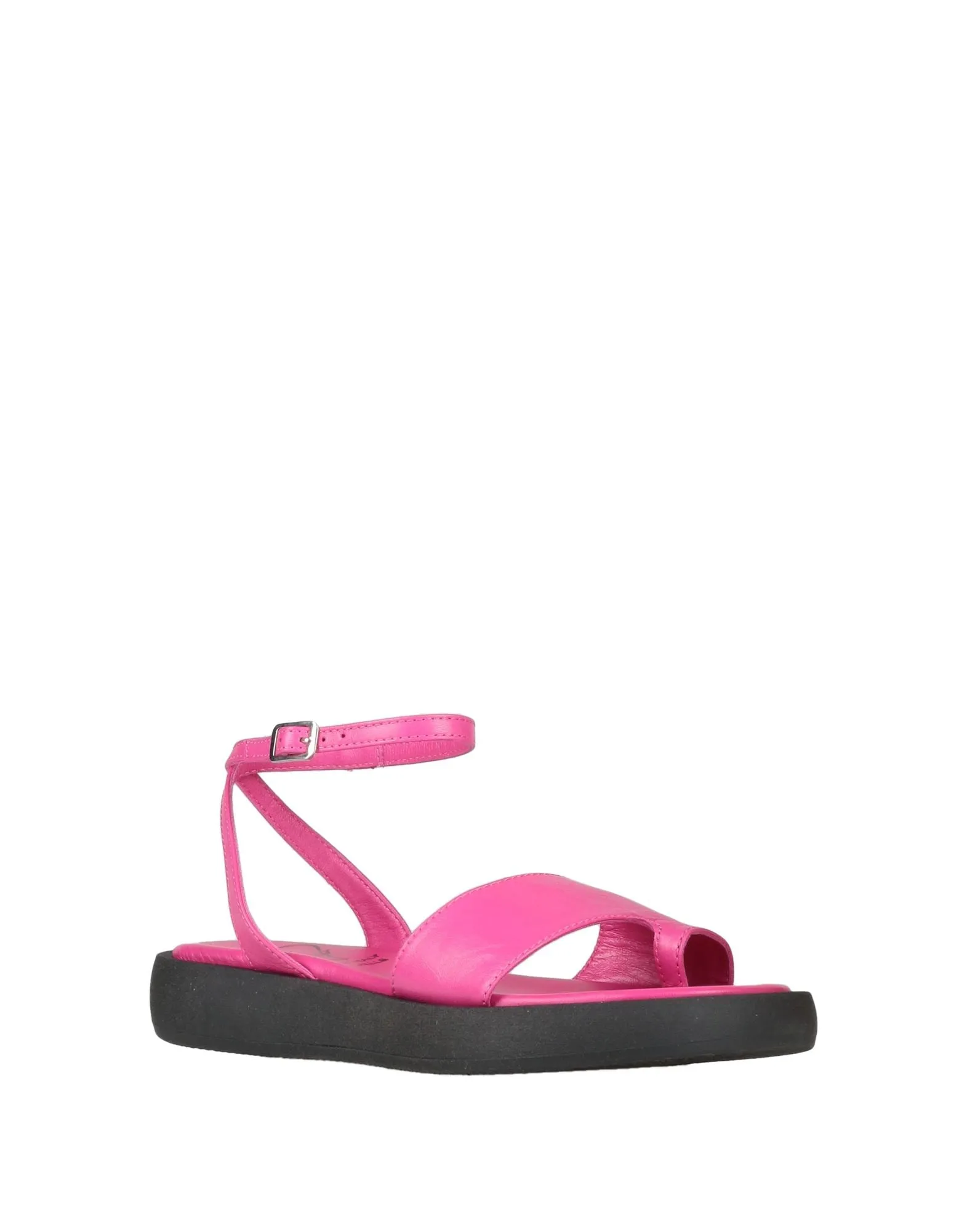 OROSCURO Leather Thong sandals (17432044BE) Woman