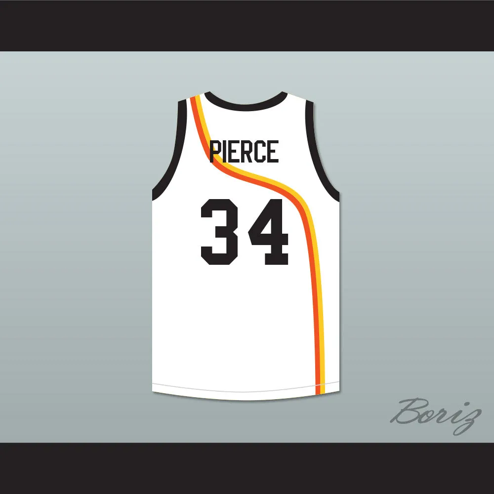 Paul Pierce 34 Roswell Rayguns White Basketball Jersey