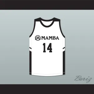 Payton Chester 14 Mamba Ballers White Basketball Jersey Version 2