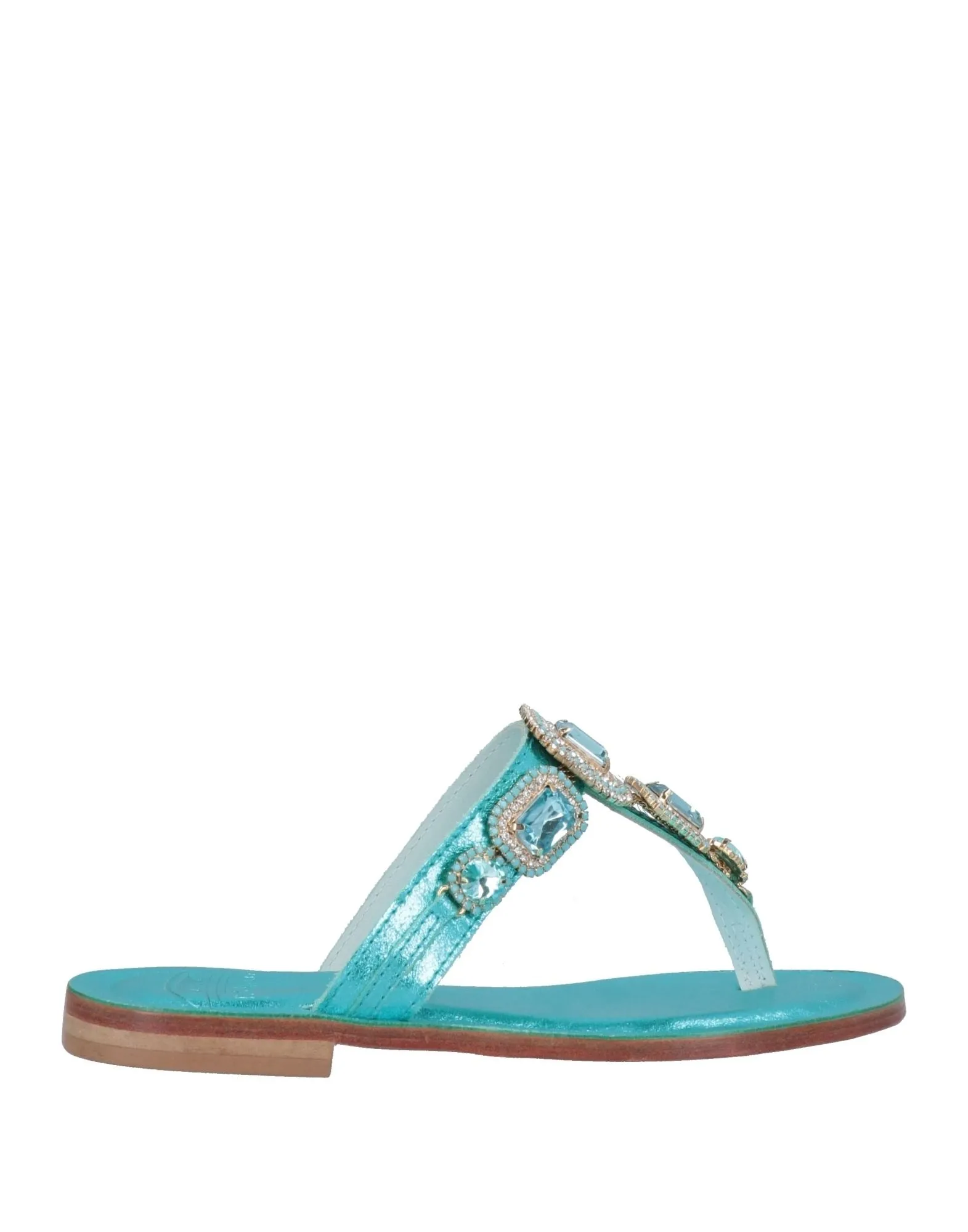 PONTE MILVIO Leather Thong sandals (17262981GQ) Woman
