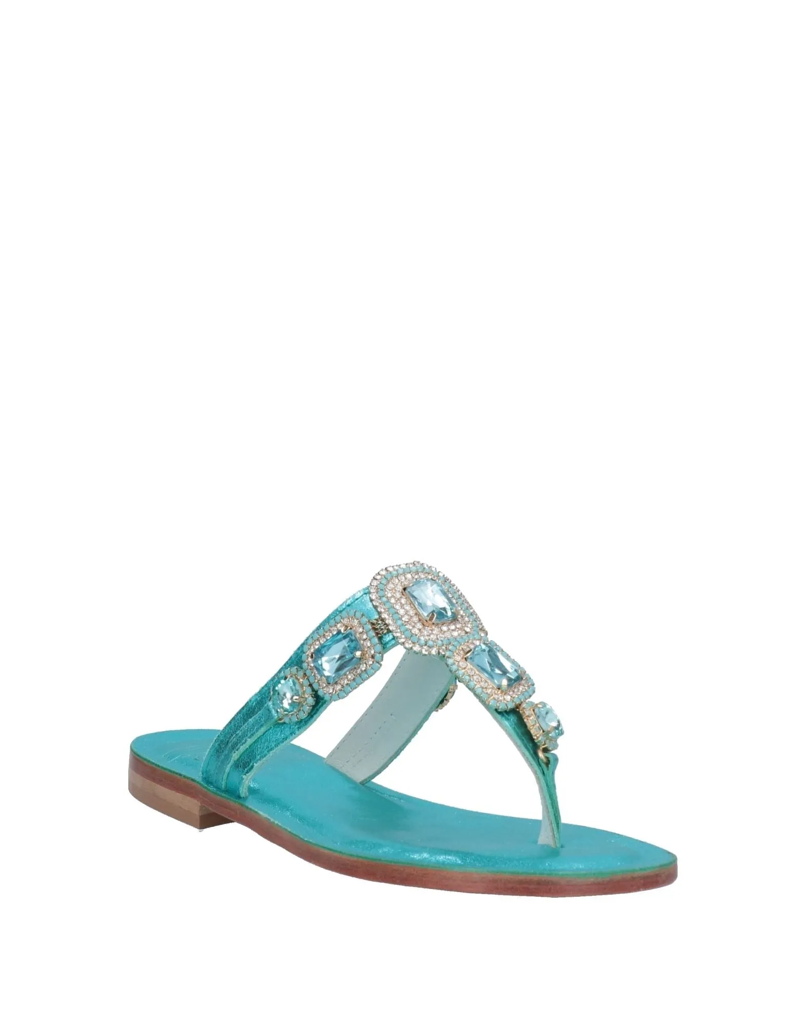 PONTE MILVIO Leather Thong sandals (17262981GQ) Woman
