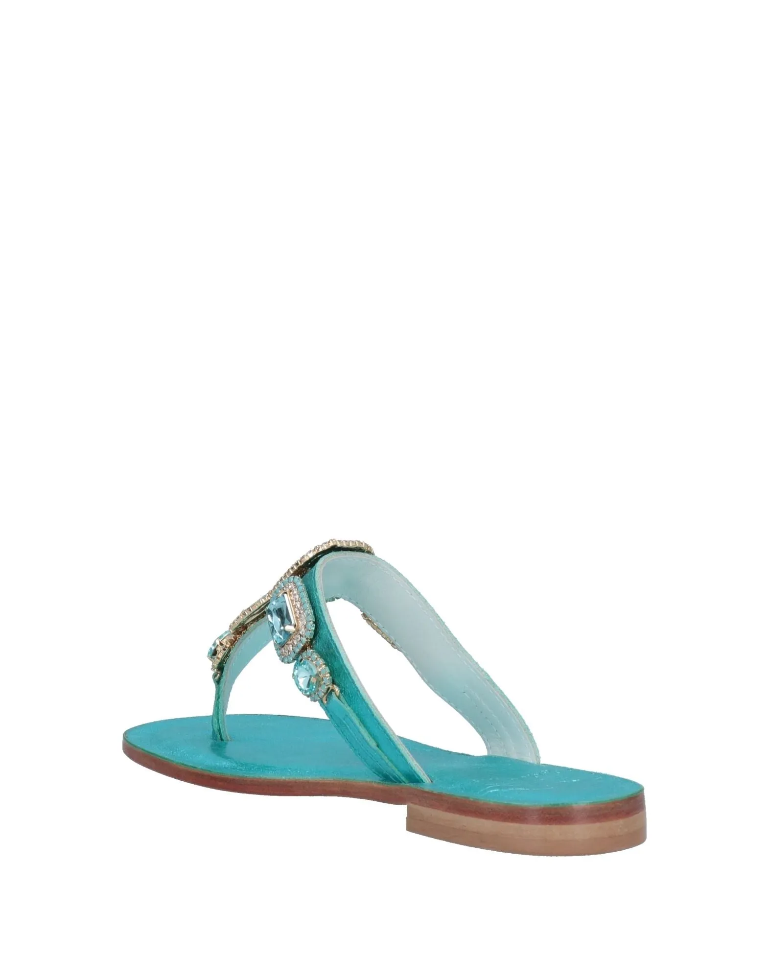 PONTE MILVIO Leather Thong sandals (17262981GQ) Woman