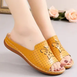 Retro Ladies Shoes Slip On Shoe Slipper Female Zapatillas Muje Footwear