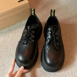 Round Toe Platform Loafers
