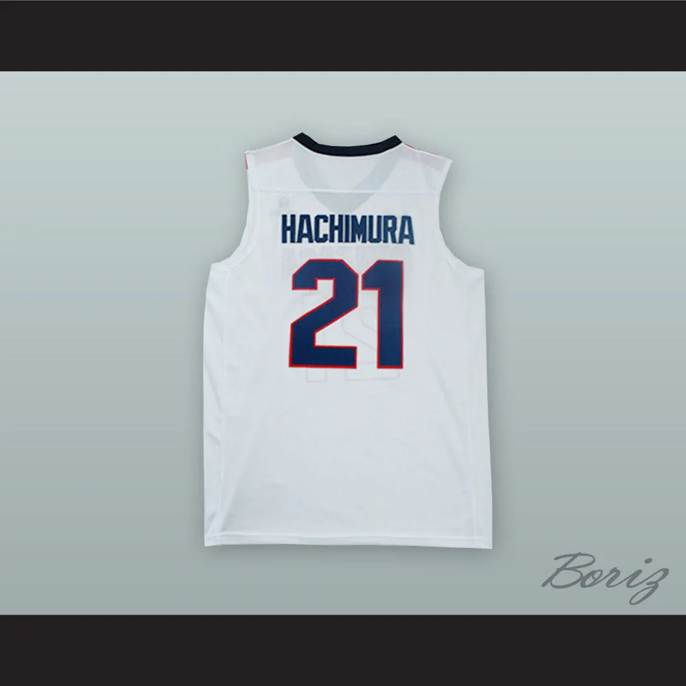 Rui Hachimura 21 Gonzaga White Basketball Jersey