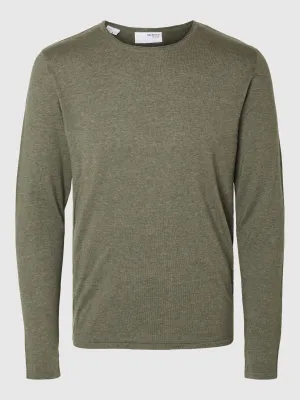 SELECTED | LANGÄRMELIGER PULLOVER ROME | Kalamata