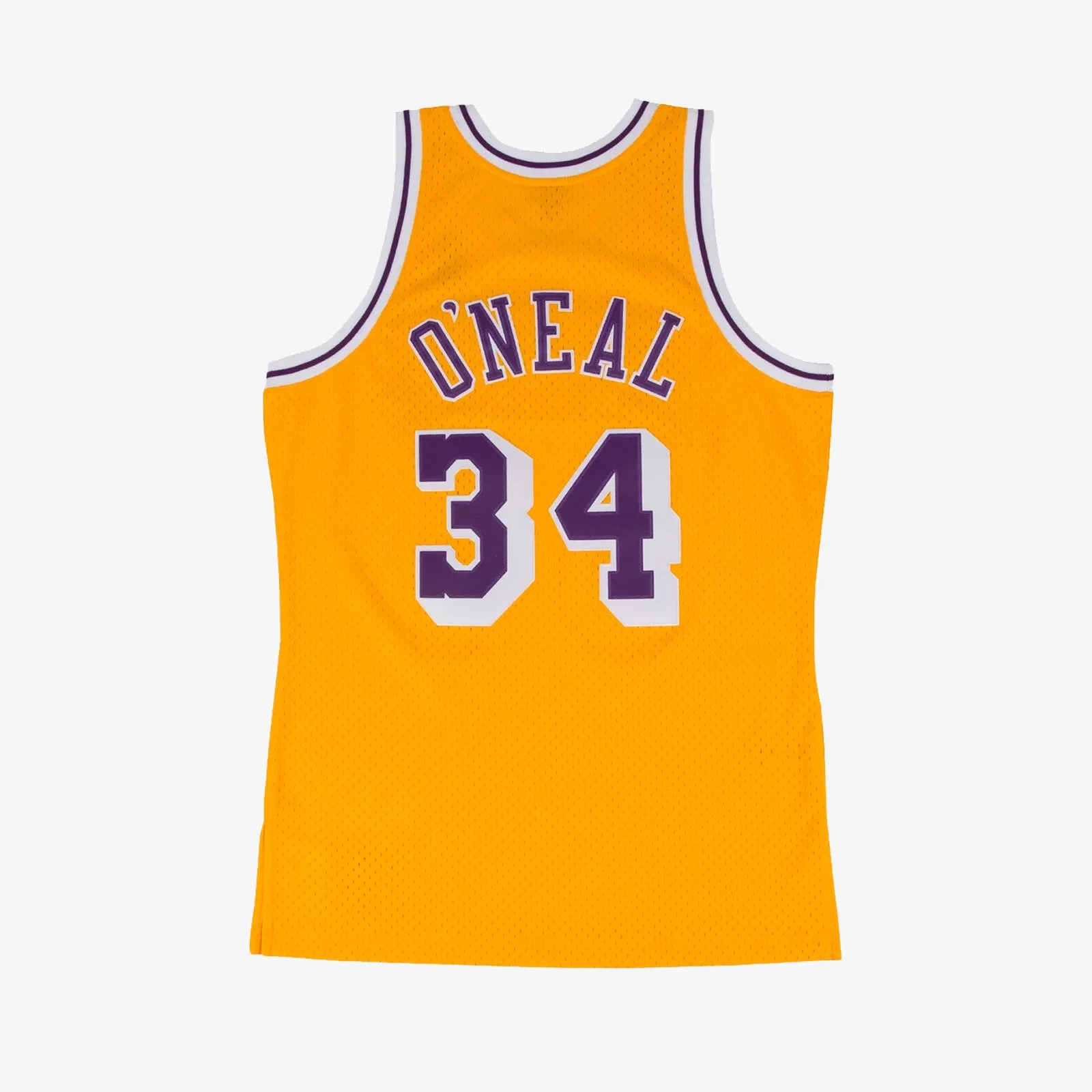 Shaquille O’Neal Los Angeles Lakers 96-97 HWC Swingman Jersey - Yellow