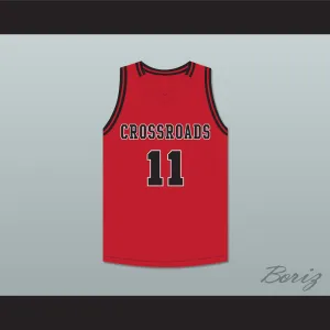 Shareef O'Neal 11 Crossroads School Roadrunners Red Basketball Jersey 1