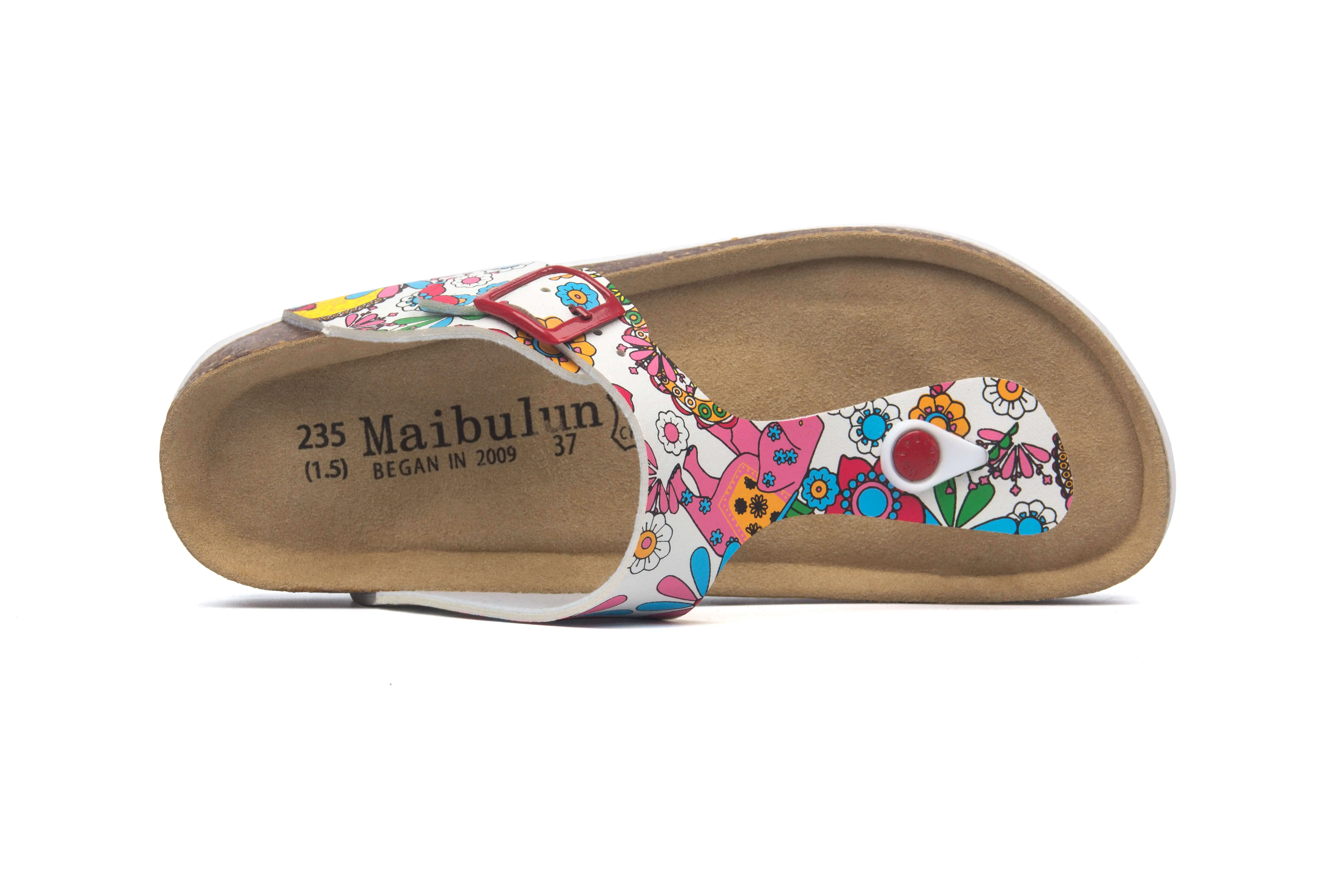 Signature T-Strap Sandals -Maibulun