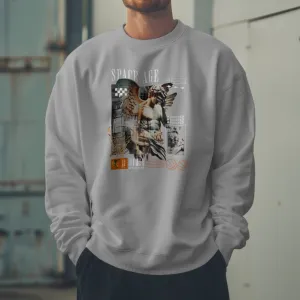 Space Age Rated R Design (Crew Sweatshirt)