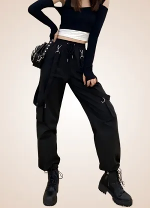 Steampunk Gothic Straps Pants