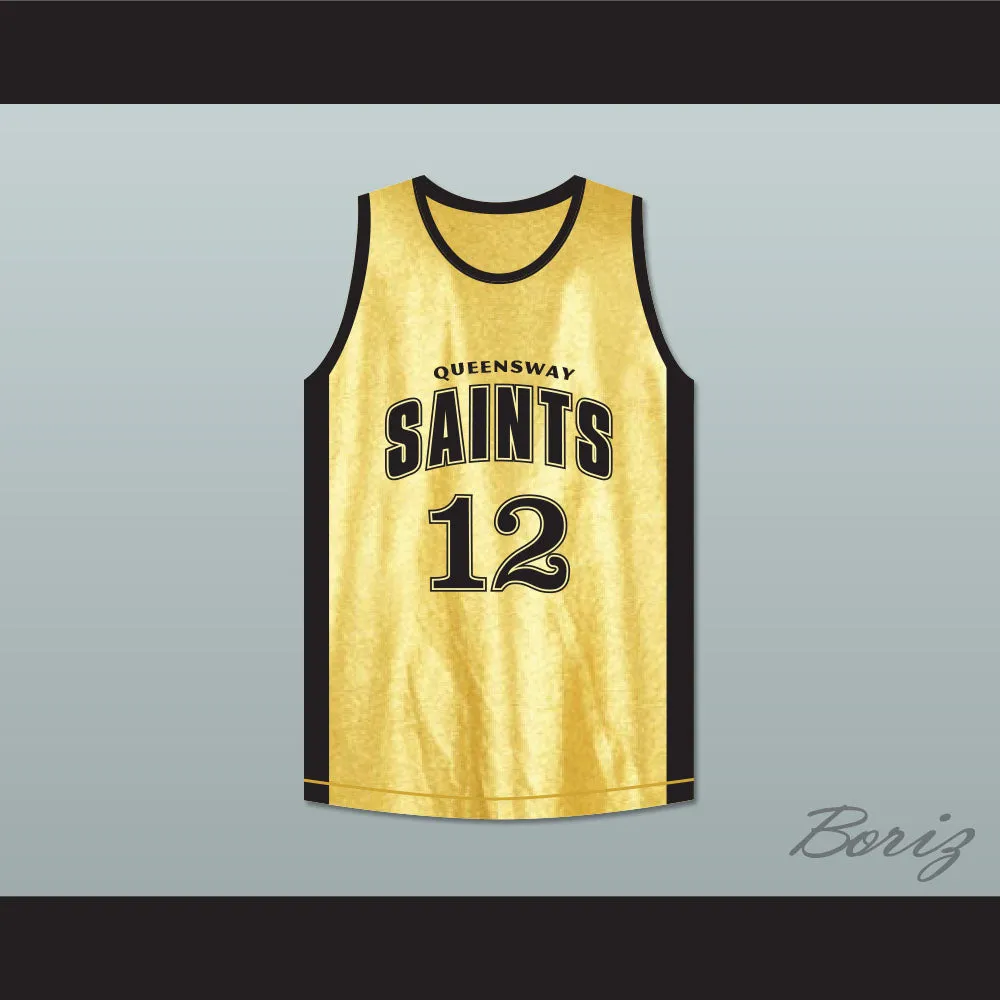 Stephen Curry 12 Queensway Christian College Saints Basketball Jersey