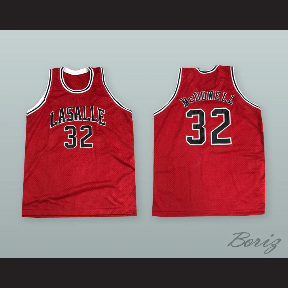 Stephen McDowell 32 LaSalle Academy Basketball Jersey
