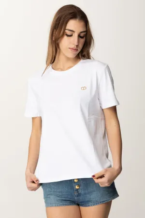 T-shirt Basic con Logo Discreto