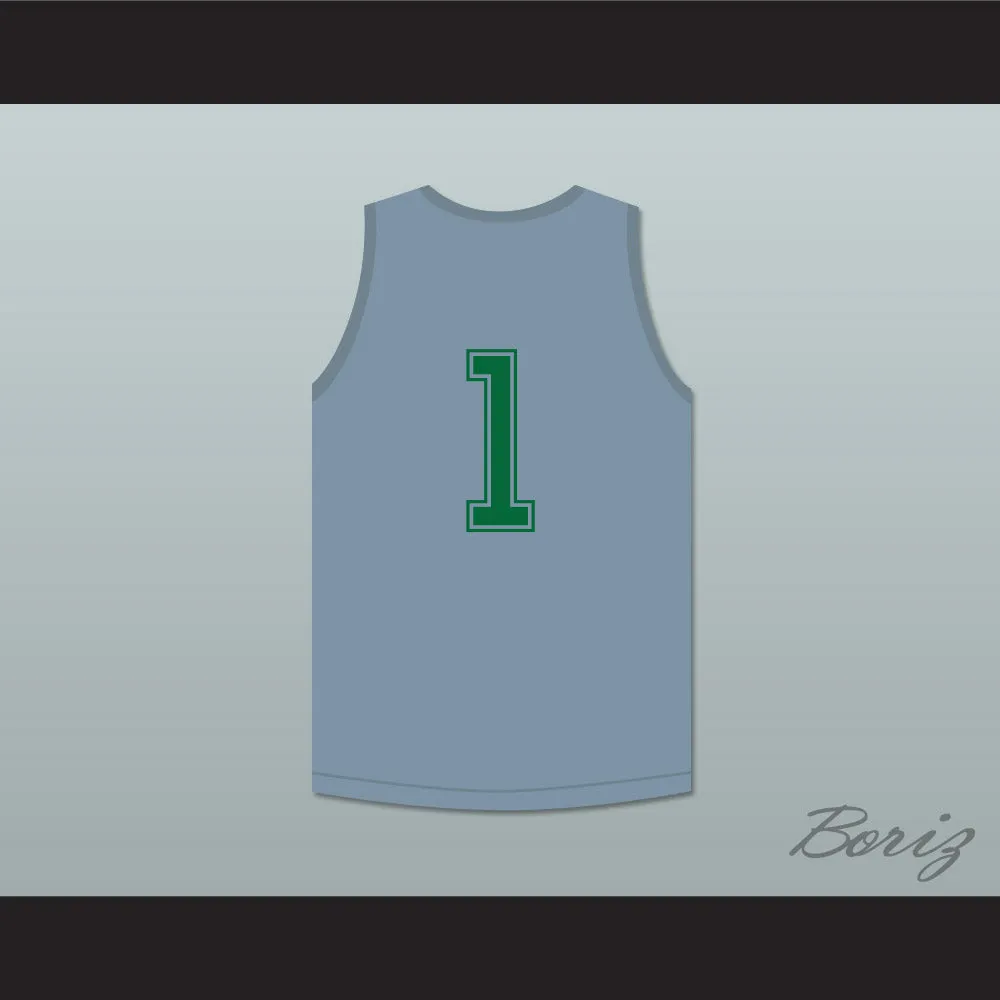 Terron Forte 1 RHS Gray Basketball Jersey Amateur