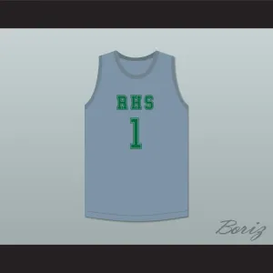 Terron Forte 1 RHS Gray Basketball Jersey Amateur