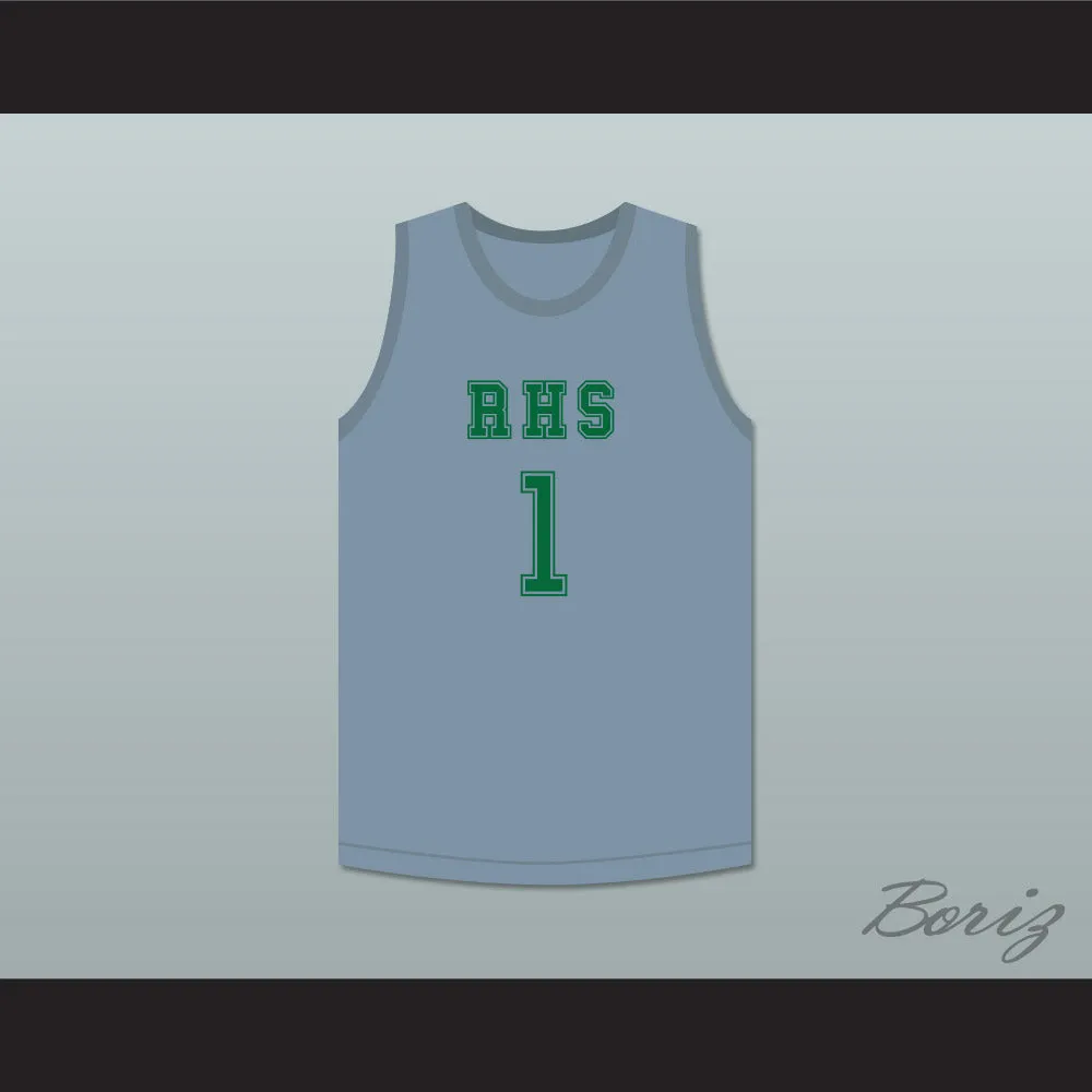 Terron Forte 1 RHS Gray Basketball Jersey Amateur