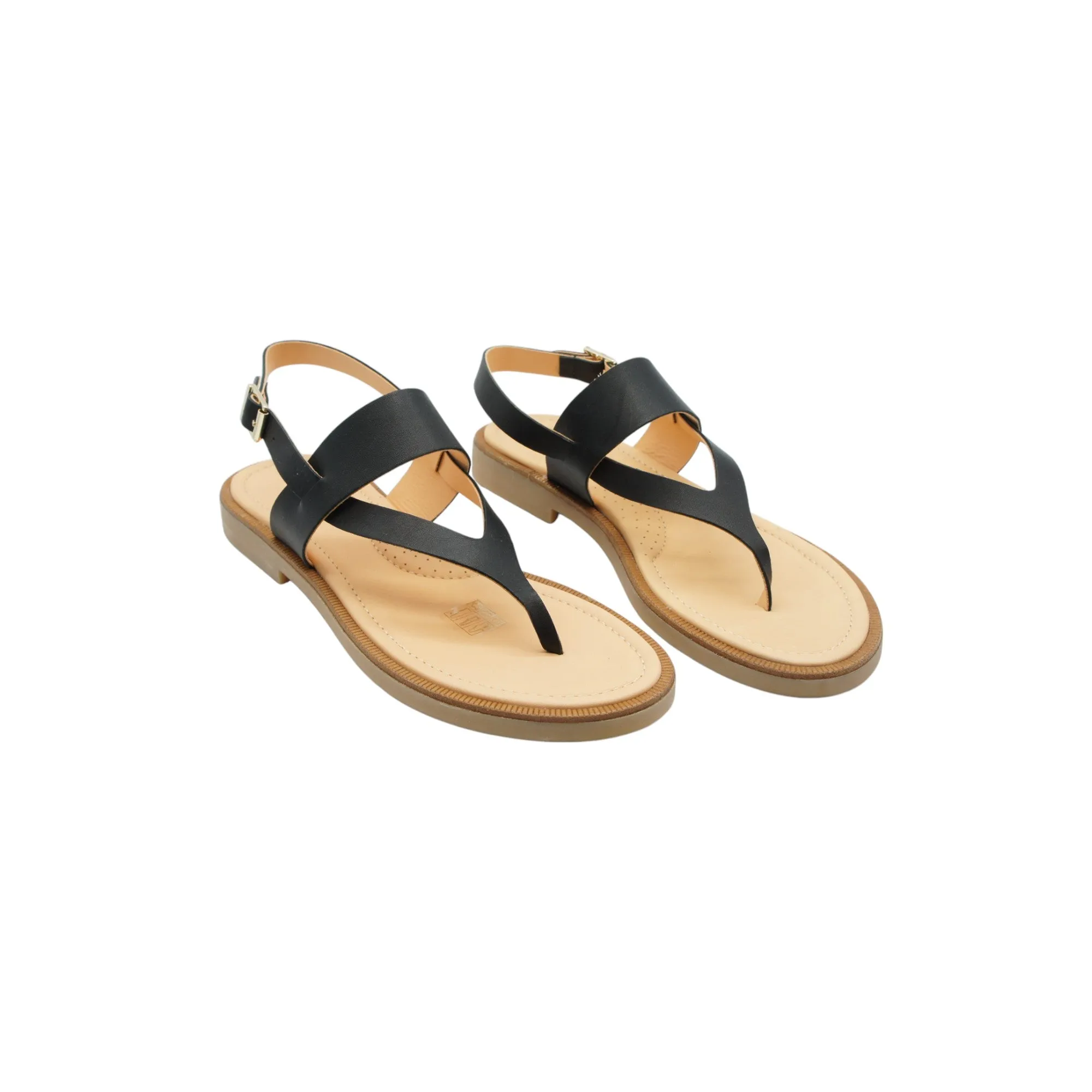 Thong-strap Flat Sandals D451