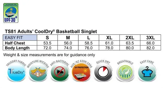 TS81 AIRPASS SINGLET ADULT