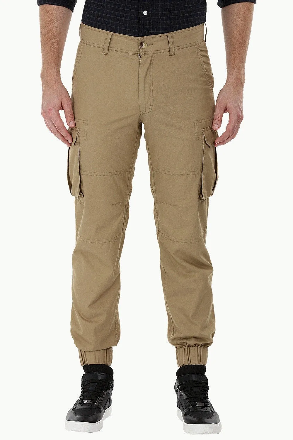 Twill Cuff Jogger Cargo Pants