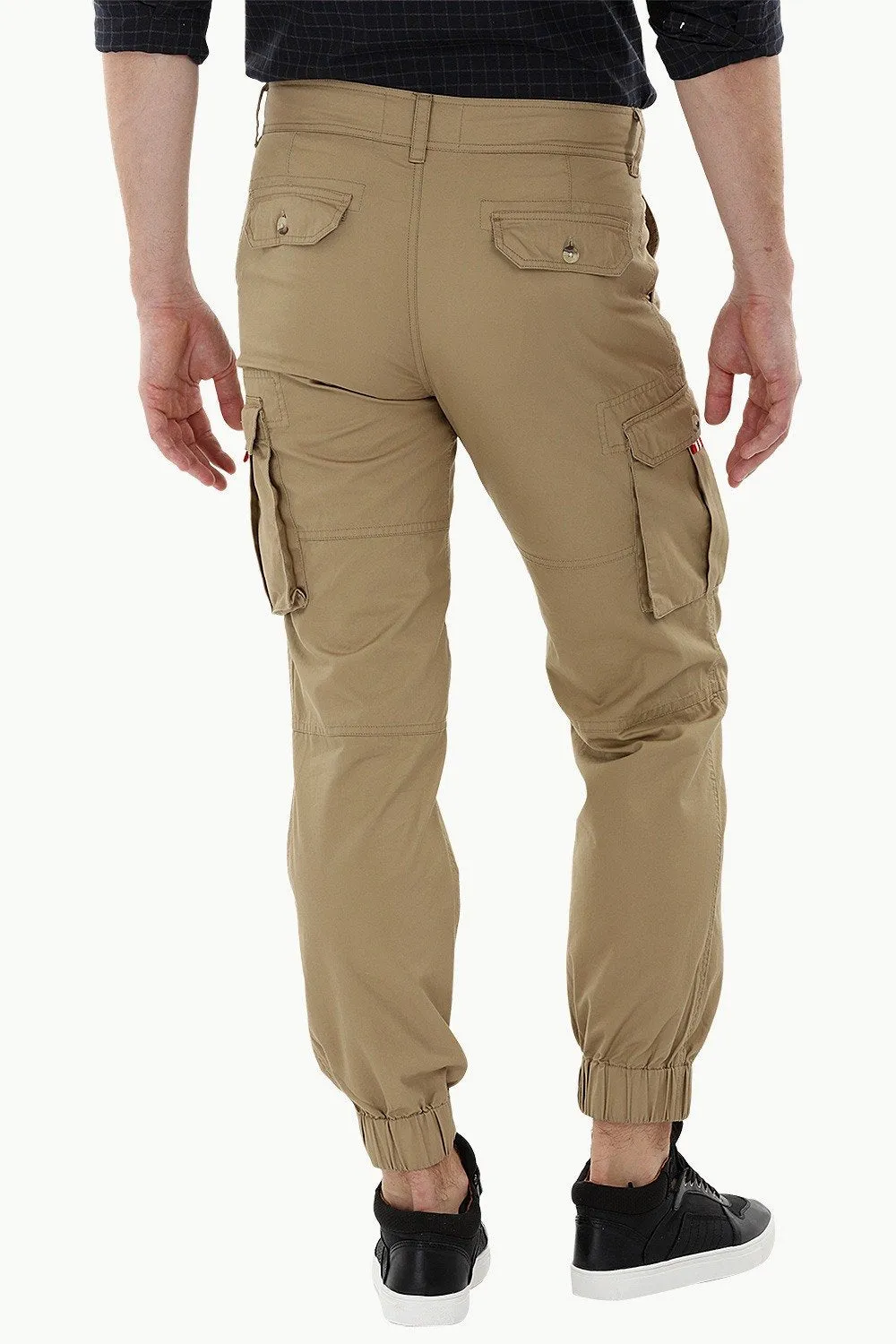Twill Cuff Jogger Cargo Pants