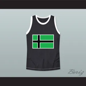 Type 0 Negative Vinnland Black Basketball Jersey