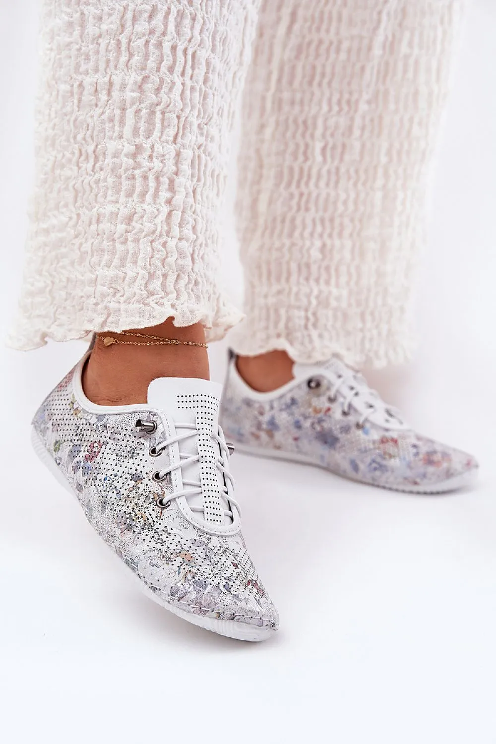 Women's leather loafers