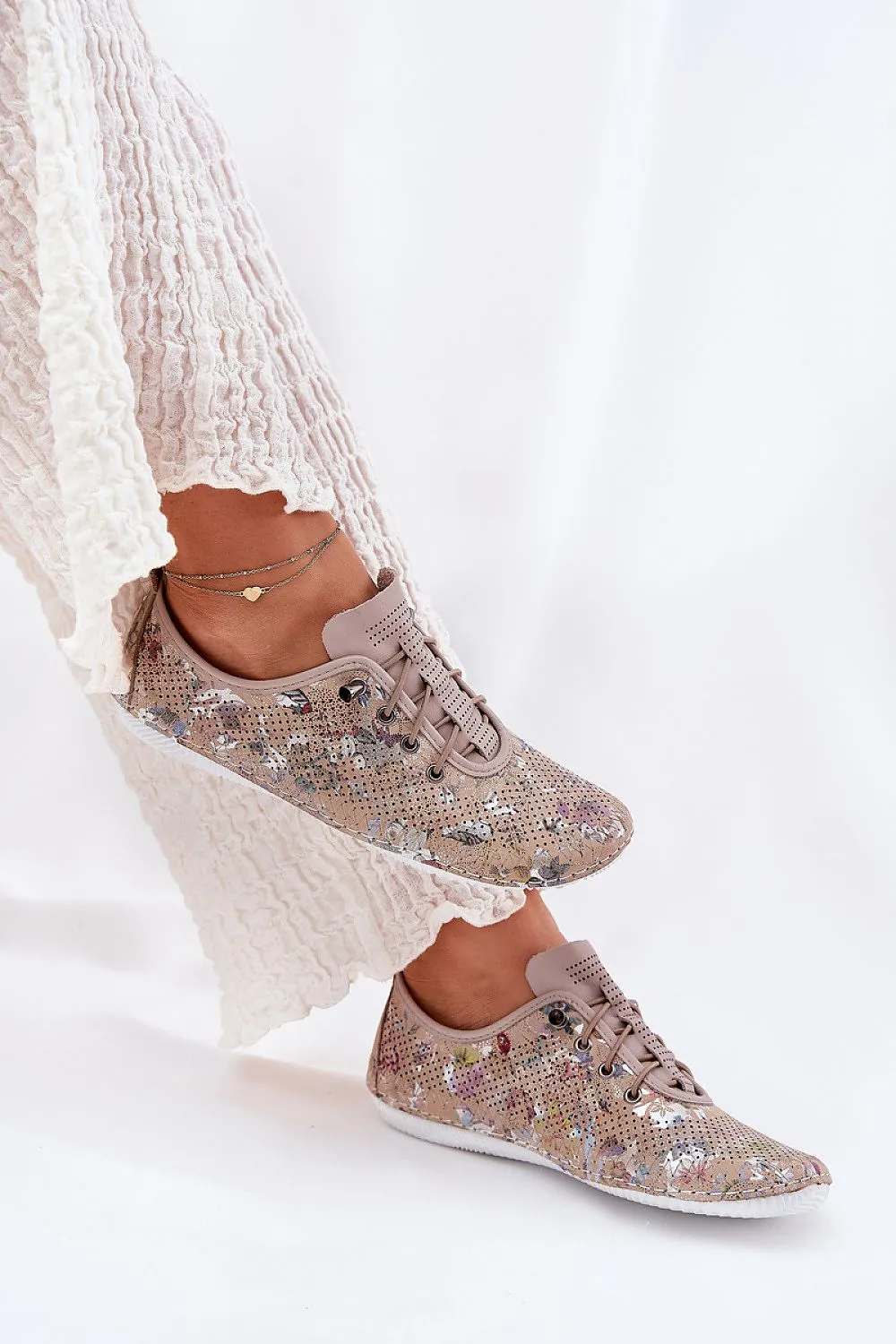 Women's leather loafers