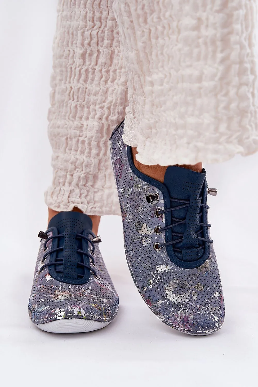 Women's leather loafers